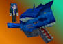 make 3d blockbench models for minecraft, animations, assets